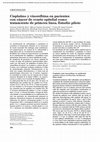 Research paper thumbnail of Cisplatino y vinorelbina en pacientes con cáncer de ovario epitelial como tratamiento de primera línea. Estudio piloto