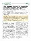 Research paper thumbnail of Chemical Profile of White Wines Produced from ‘Greco bianco’ Grape Variety in Different Italian Areas by Nuclear Magnetic Resonance (NMR) and Conventional Physicochemical Analyses