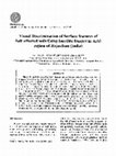 Research paper thumbnail of Visual discrimination of surface features of salt affected soils using satellite images in arid region of Rajasthan (India