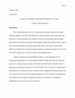 Research paper thumbnail of American and Islamic Exceptionalism and Support for Terrorism: A Policy Analysis Approach