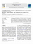 Research paper thumbnail of Physical approaches for fabrication of organized nanostructure of resilin-mimetic elastic protein rec1resilin