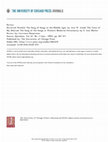 Research paper thumbnail of Rev. of E. Ann Matter, <The Voice of My Beloved: The Song of Songs in Western Medieval Christianity> (Philadelphia: U of Pennsylvania P, 1990), <Speculum> 67 (1992): 367-71.