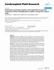 Research paper thumbnail of Delamination technique together with longitudinal incisions for treatment of Chiari I/syringomyelia complex: a prospective clinical study