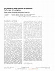 Research paper thumbnail of Early mining and metal production in Afghanistan: The first year of investigations