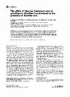 Research paper thumbnail of The effect of thermal treatment and of grinding on silicalite-1 synthesized in the presence of fluoride ions