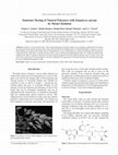 Research paper thumbnail of Sonicator dyeing of natural polymers with Symplocos spicata by metal chelation