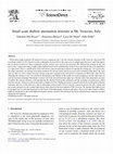 Research paper thumbnail of Small scale shallow attenuation structure at Mt. Vesuvius, Italy