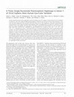 Research paper thumbnail of A Three–Single-Nucleotide Polymorphism Haplotype in Intron 1 of OCA2 Explains Most Human Eye-Color Variation