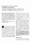 Research paper thumbnail of Testing of concrete under closed-loop control