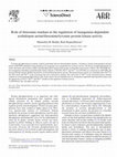 Research paper thumbnail of Role of threonine residues in the regulation of manganese-dependent arabidopsis serine/threonine/tyrosine protein kinase activity