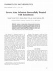 Research paper thumbnail of Severe Acne Infantum Successfully Treated with Isotretinoin