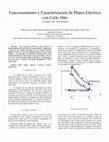 Research paper thumbnail of Funcionamiento y Caracterización de Planta Eléctrica con Ciclo Otto