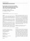 Research paper thumbnail of Encouraging survival rates in patients with acute myocardial infarction treated with an intra-aortic balloon pump