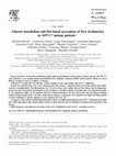 Research paper thumbnail of Glucose metabolism and diet-based prevention of liver dysfunction in MPV17 mutant patients