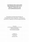 Research paper thumbnail of Satzspaltung und Informationsstruktur im Portugiesischen und im Deutschen: ein Beitrag zur Kontrastiven Linguistik und Übersetzungswissenschaft (2005)