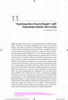 Research paper thumbnail of Punching more than its Weight: LGBT Organizing in Halifax, Nova Scotia (in Queer Mobilizations: Social Movement Activism and Canadian Public Policy)