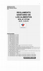 Research paper thumbnail of Reglamento sanitario977 de