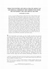 Research paper thumbnail of Urban encounters and sexual health among gay and bisexual immigrant men: perspectives from the settlement and AIDS service sectors