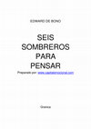 Research paper thumbnail of SEIS SOMBREROS PARA PENSAR