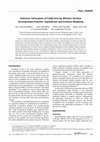 Research paper thumbnail of Selective Adsorption of Co(II) Ions by Whisker Surface Ion-Imprinted Polymer: Equilibrium and Kinetics Modeling