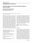 Research paper thumbnail of Interaction of brain areas of visual and vestibular simultaneous activity with fMRI