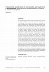 Research paper thumbnail of Trayectorias académicas en los estudios sobre géneros y sexualidades: tensiones entre profesionalización, activismo y experiencia biográfica