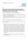 Research paper thumbnail of Preparation of Surface Adsorbed and Impregnated Multi-walled Carbon Nanotube/Nylon6 Nanofiber Composites and Investigation of their Gas Sensing Ability