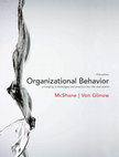 Research paper thumbnail of Organizational Behavior Steven Mcshane Glinow 2009