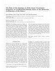 Research paper thumbnail of The role of the interface in melt linear viscoelastic properties of LLDPE/LDPE blends: Effect of the molecular architecture of the matrix