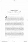 Research paper thumbnail of 'Profeta e satiro. A proposito di Inferno 19' in Dante Studies 133 (2015) pp. 27-45