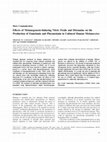 Research paper thumbnail of Effects of Melanogenesis-Inducing Nitric Oxide and Histamine on the Production of Eumelanin and Pheomelanin in Cultured Human Melanocytes