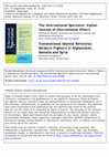 Research paper thumbnail of Transnational Islamist Networks: Western Fighters in Afghanistan, Somalia and Syria