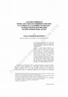 Research paper thumbnail of « L’accord commercial entre l’UE et ses Etats membres d’une part, et le Pérou et la Colombie d’autre part : un révélateur de deux maladies du Droit international actuel », RGDIP, 2016, vol. 120, n°3, pp. 293-332