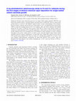 Research paper thumbnail of X-ray photoelectron spectroscopy study on Fe and Co catalysts during the first stages of ethanol chemical vapor deposition for single-walled carbon nanotube growth