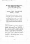 Research paper thumbnail of Developing the Impression Management Skills of the Service Worker: An Application of Stanislavsky's Principles in a Services Context