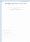 Research paper thumbnail of Differential effects of age-of-acquisition for concrete nouns and action verbs: Evidence for partly distinct representations?