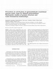 Research paper thumbnail of Prevention of calcification of glutaraldehyde-crosslinked porcine aortic cusps by ethanol preincubation: Mechanistic studies of protein structure and water-biomaterial relationships