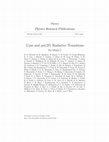 Research paper thumbnail of J/psi and psi(2S) Radiative Transitions to eta_{c}