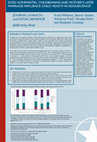 Research paper thumbnail of Does nonmarital childbearing and mother's later marriage influence child health in adolescence? Policy brief