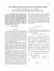 Research paper thumbnail of Noise analysis for multi-slice radio frequency current density imaging