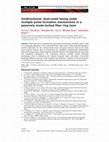 Research paper thumbnail of Unidirectional, dual-comb lasing under multiple pulse formation mechanisms in a passively mode-locked fiber ring laser