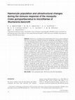 Research paper thumbnail of Haemocyte population and ultrastructural changes during the immune response of the mosquito Culex quinquefasciatus to microfilariae of Wuchereria bancrofti