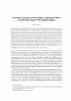 Research paper thumbnail of Exchange, extraction, and the politics of ideological money laundering in Egypt’s New Kingdom Empire.