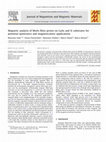 Research paper thumbnail of Magnetic analysis of MnAs films grown on GaAs and Si substrates for potential spintronics and magnetocaloric applications