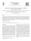 Research paper thumbnail of Squid measurement of the Verwey transition on epitaxial (1 0 0) magnetite thin films