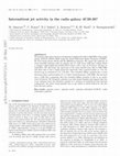 Research paper thumbnail of Intermittent jet activity in the radio galaxy 4C�29.30