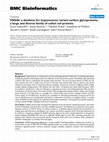 Research paper thumbnail of VSGdb: a database for trypanosome variant surface glycoproteins, a large and diverse family of coiled coil proteins