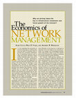 Research paper thumbnail of The economics of network management