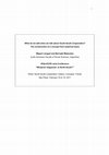 Research paper thumbnail of What do we talk when we talk about South-South Cooperation? The construction of a concept from empirical basis. [IPSA-ECPR Joint Conference " Whatever Happened to North-South?]