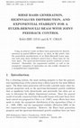 Research paper thumbnail of Riesz Basis Generation, Eigenvalues Distribution, and Exponential Stability for a Euler-Bernoulli Beam with Joint Feedback Control